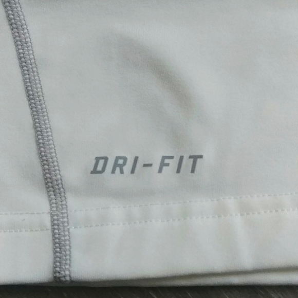 Nike Pro Combat Fitted Dri fit White Long Sleeve SZ 2XL - Picture 5 of 11